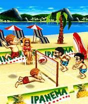 Playman Beach Volley 3D (240x320)